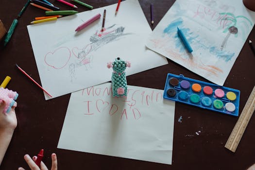 Creative Play Area for Doodles